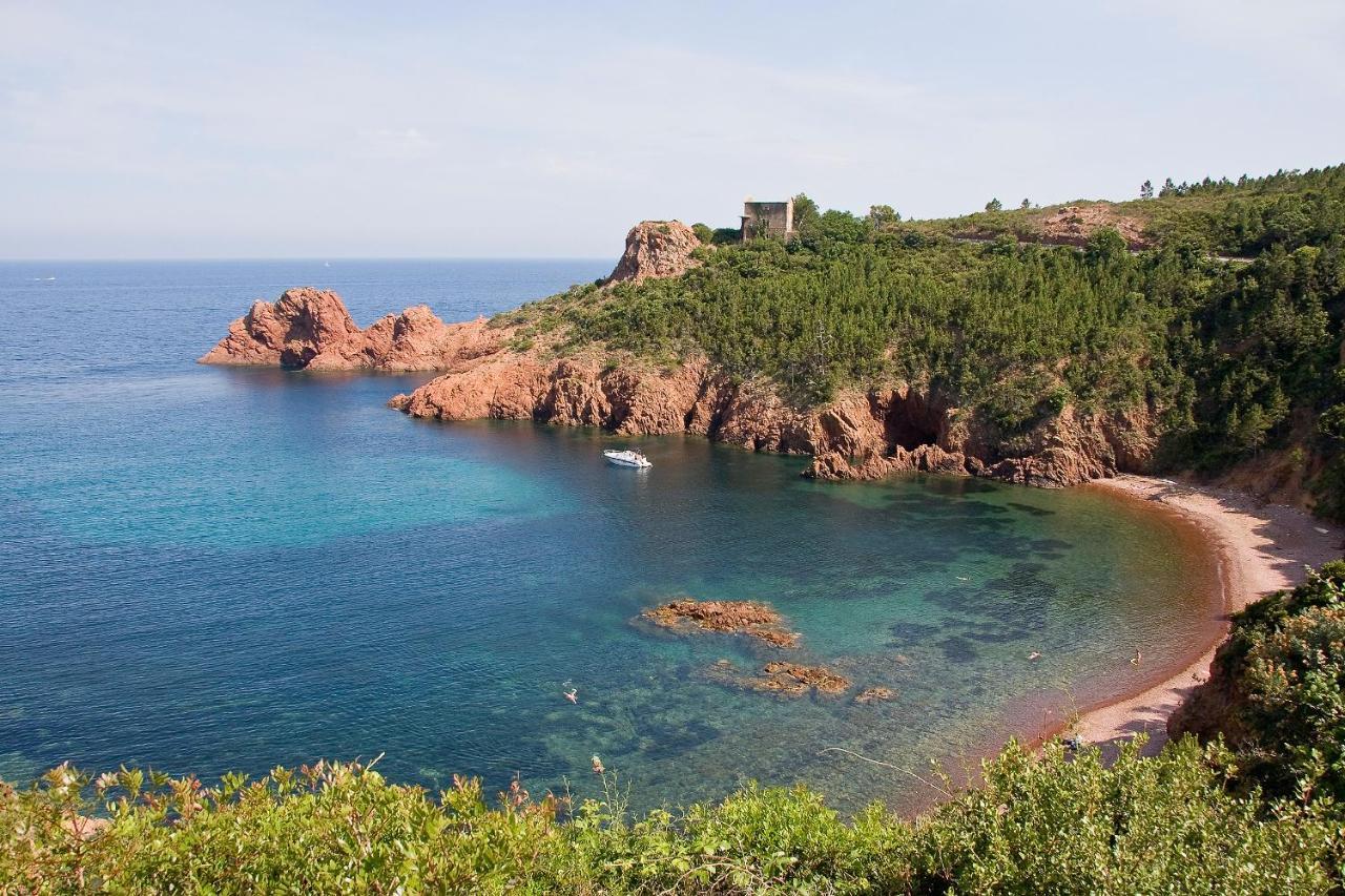 Agay Cap Esterel Le Hameau F2 Clim Plein Sud Dernier Etage Magnifique Vue Mer แซ็งต์-ราฟาเอล ภายนอก รูปภาพ