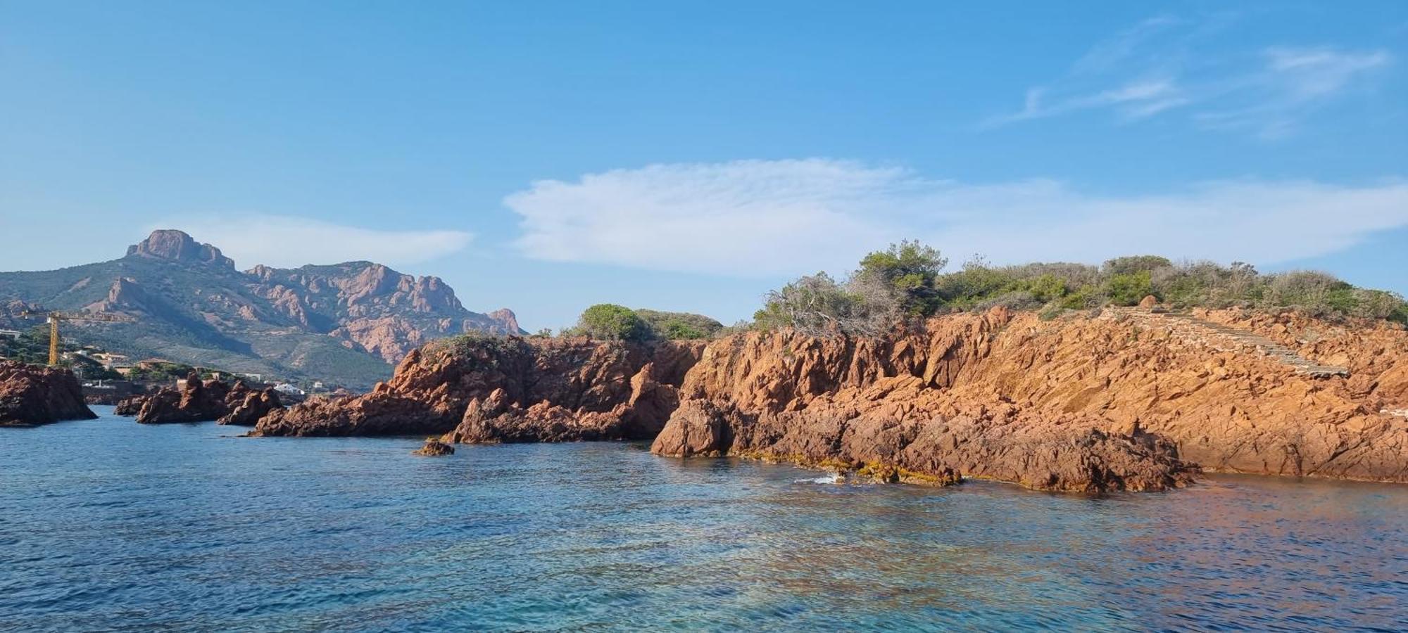 Agay Cap Esterel Le Hameau F2 Clim Plein Sud Dernier Etage Magnifique Vue Mer แซ็งต์-ราฟาเอล ภายนอก รูปภาพ
