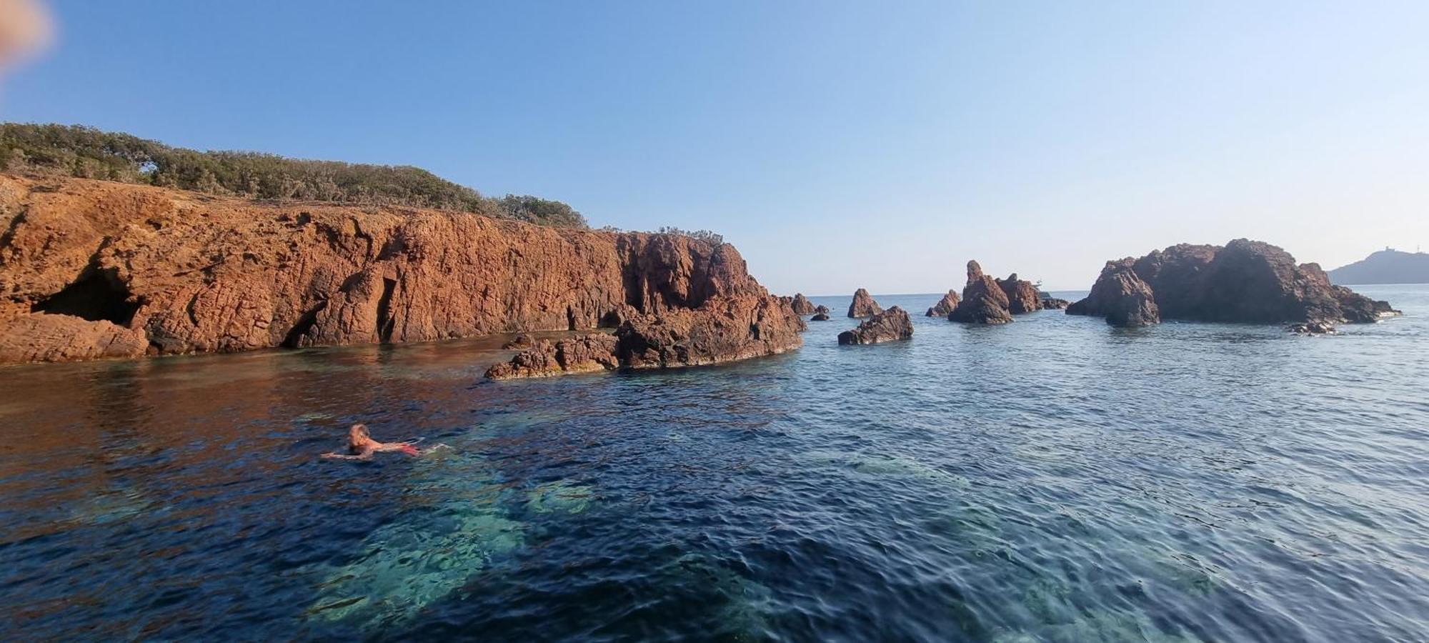 Agay Cap Esterel Le Hameau F2 Clim Plein Sud Dernier Etage Magnifique Vue Mer แซ็งต์-ราฟาเอล ภายนอก รูปภาพ