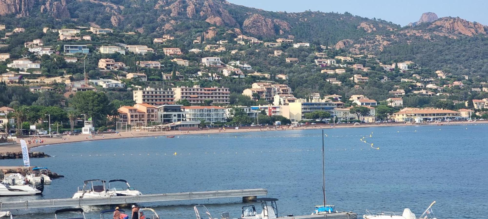 Agay Cap Esterel Le Hameau F2 Clim Plein Sud Dernier Etage Magnifique Vue Mer แซ็งต์-ราฟาเอล ภายนอก รูปภาพ