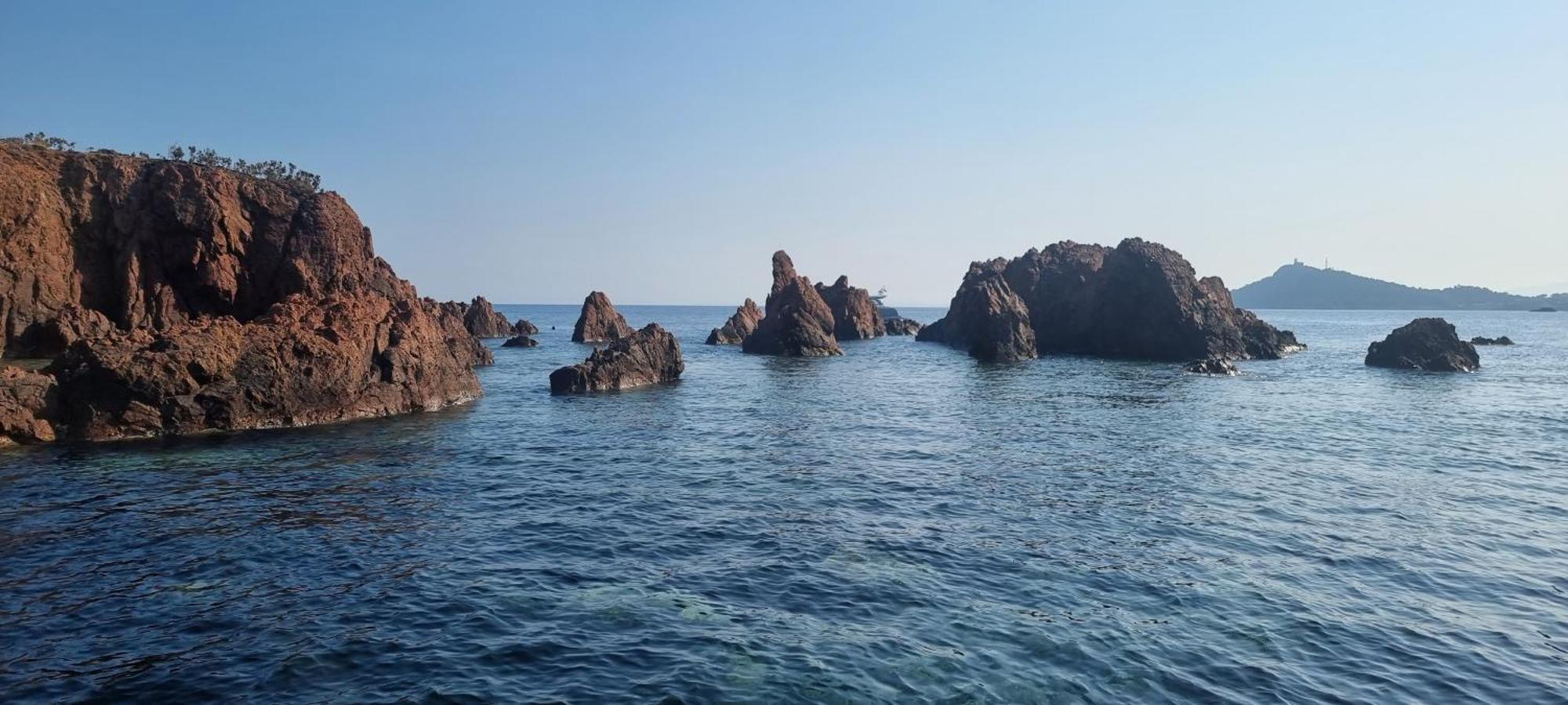 Agay Cap Esterel Le Hameau F2 Clim Plein Sud Dernier Etage Magnifique Vue Mer แซ็งต์-ราฟาเอล ภายนอก รูปภาพ