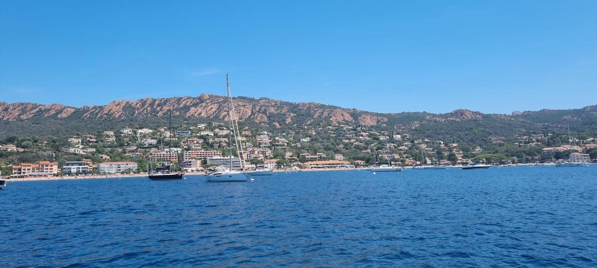 Agay Cap Esterel Le Hameau F2 Clim Plein Sud Dernier Etage Magnifique Vue Mer แซ็งต์-ราฟาเอล ภายนอก รูปภาพ