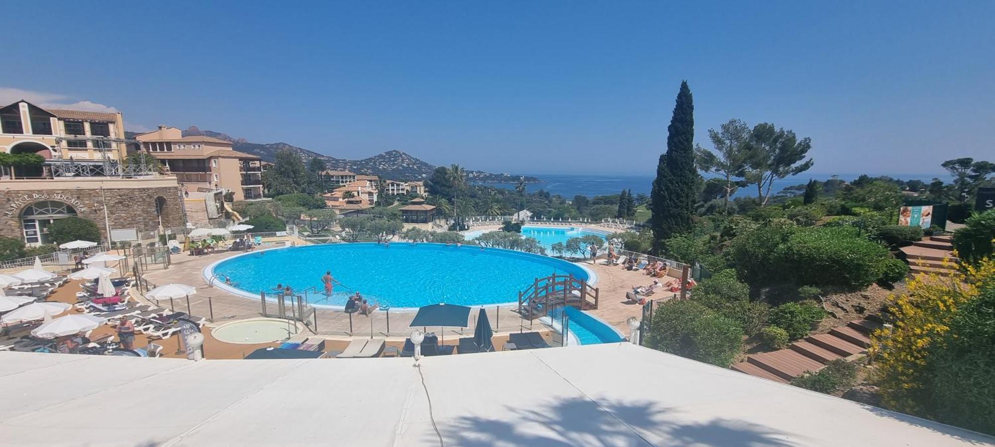 Agay Cap Esterel Le Hameau F2 Clim Plein Sud Dernier Etage Magnifique Vue Mer แซ็งต์-ราฟาเอล ภายนอก รูปภาพ