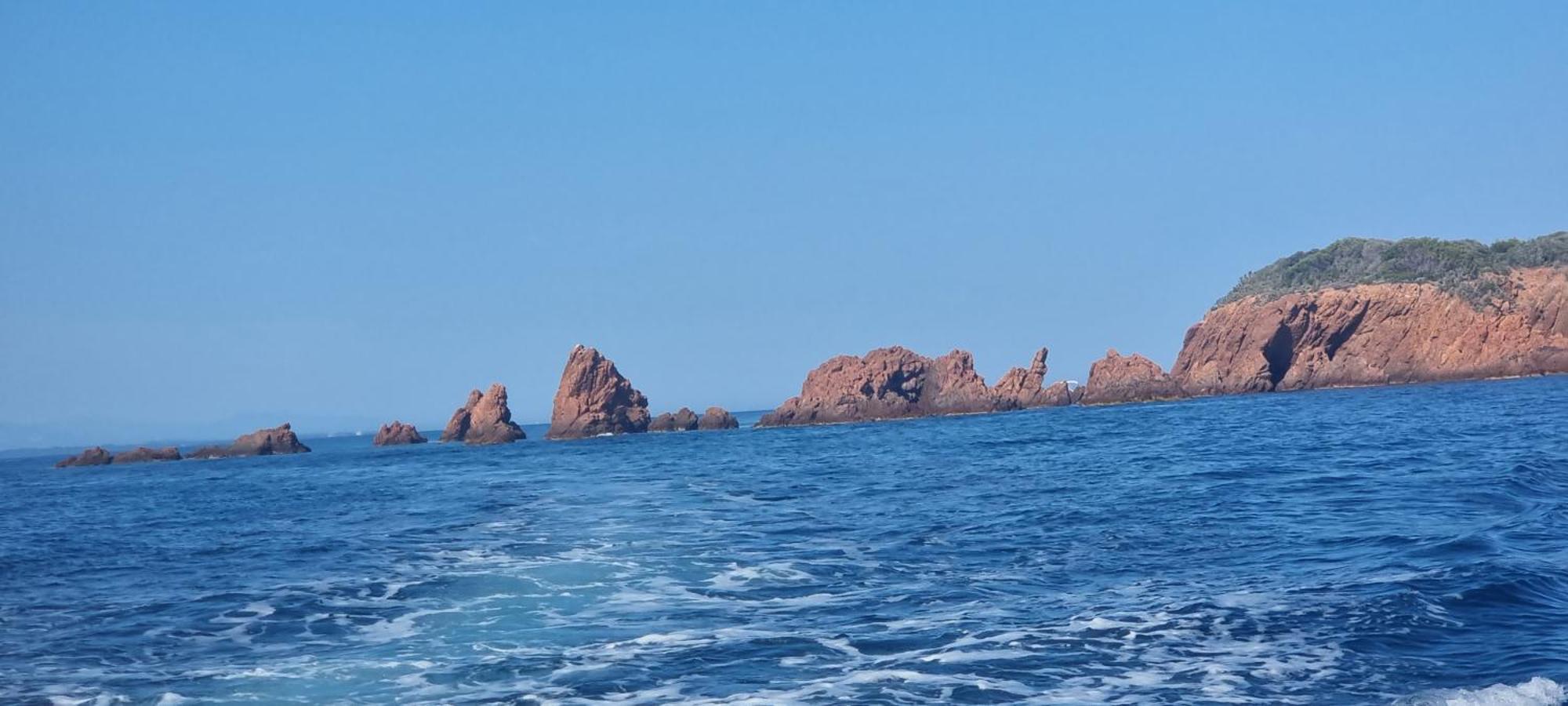 Agay Cap Esterel Le Hameau F2 Clim Plein Sud Dernier Etage Magnifique Vue Mer แซ็งต์-ราฟาเอล ภายนอก รูปภาพ