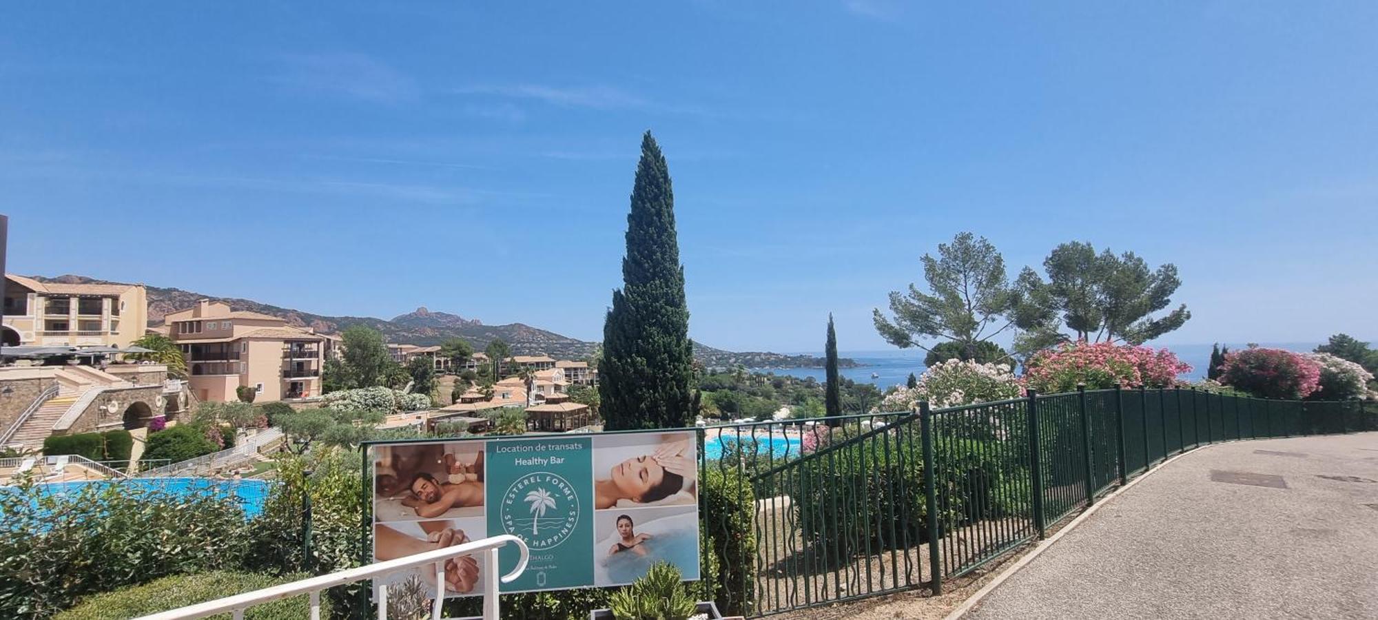 Agay Cap Esterel Le Hameau F2 Clim Plein Sud Dernier Etage Magnifique Vue Mer แซ็งต์-ราฟาเอล ภายนอก รูปภาพ