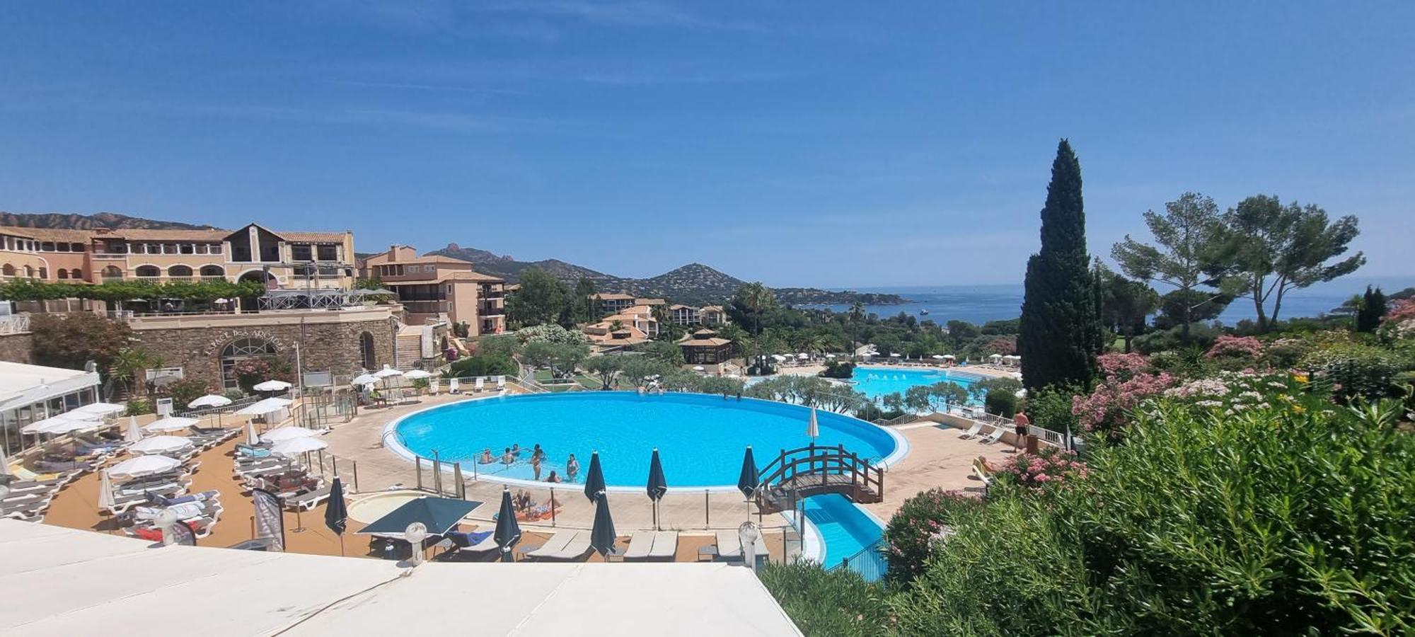 Agay Cap Esterel Le Hameau F2 Clim Plein Sud Dernier Etage Magnifique Vue Mer แซ็งต์-ราฟาเอล ภายนอก รูปภาพ